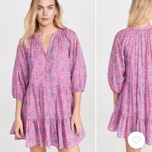 Apiece Apart Mini Mitte Dress pink size Medium